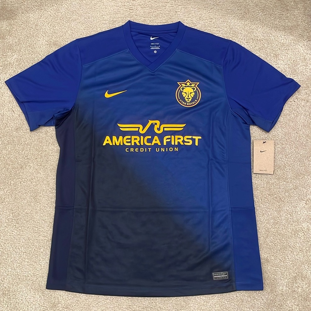 Nike UTAH ROYALS 2024 AWAY JERSEY men size L NWT